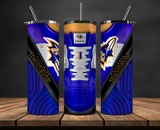 Baltimore Ravens Tumbler Wrap, NFL Sneaker Tumbler Wrap  09