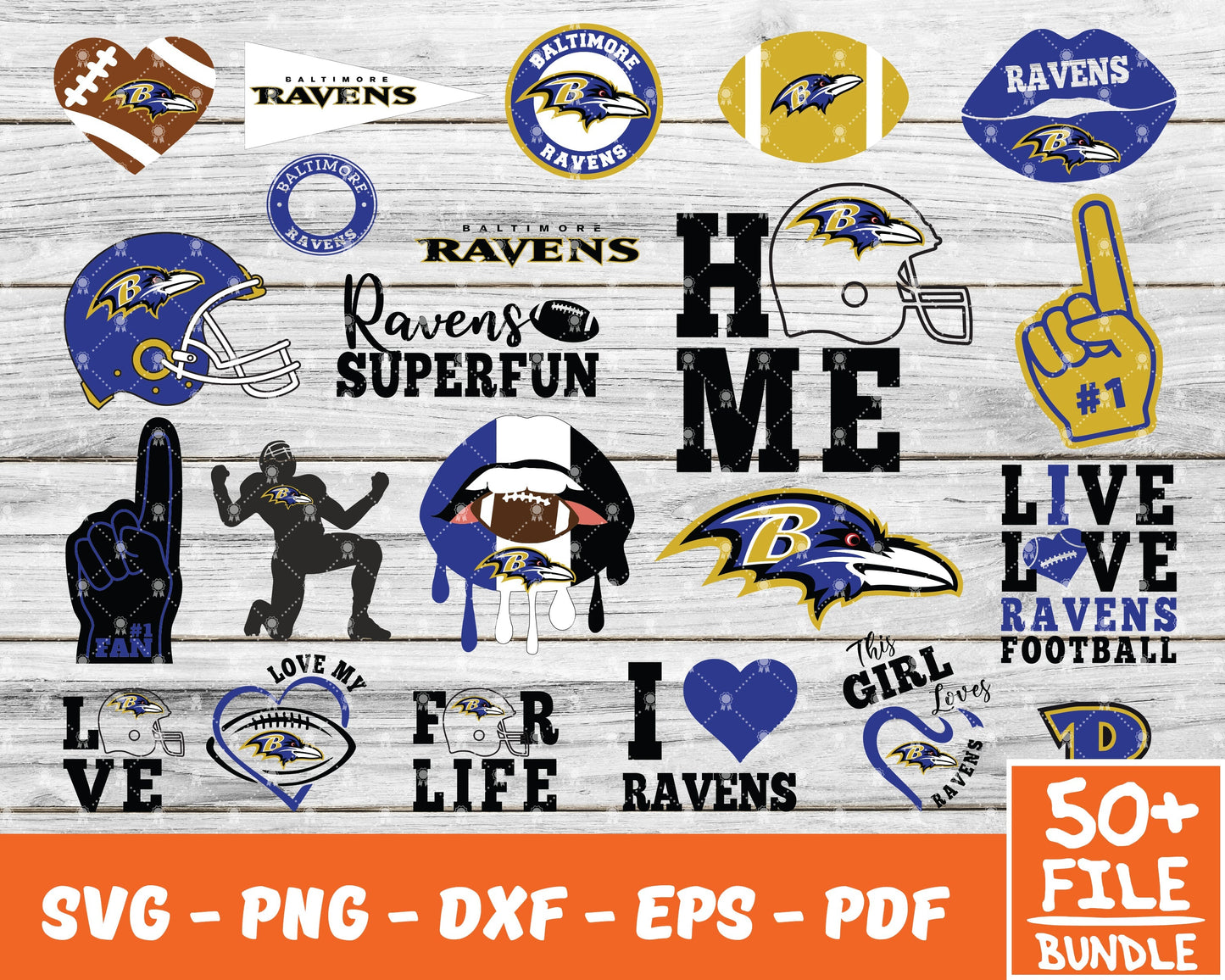 Baltimore Ravens Svg , Football Team Svg 09