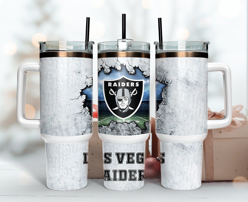 Las Vegas Raiders Tumbler 40oz Png,  40oz Tumbler Skinny  116